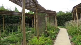 Le jardin zèbre » d’une équipe de paysagistes français a reçu le prix Design et idées novatrices. Il aurait aussi bien pu se voir décerner celui du Jardin transposable. ©LKP